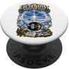 Jimbeels LILJEQUIST PARHELION STUDY Ottica Atmosferica PopSockets PopGrip Adesivo