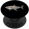 Grande Squalo Bianco Oceano Subacqueo Im Grande Squalo Bianco Illustrazione Squalo PopSockets PopGrip Adesivo