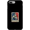Sasquatch Bigfoot Mountain Humor Custodia per iPhone 7 Plus/8 Plus Sassquatch Sassy Bigfoot Dito medio Umorismo montagna