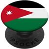 Jordan Everyday Tees & Gifts Bandiera della Giordania PopSockets PopGrip Adesivo