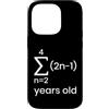 15th Birthday Math Gifts Custodia per iPhone 14 Pro 15 Anni Formula Matematica Divertente Compleanno Nerd