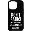 Sustainability & Data T-Shirts & Gifts Custodia per iPhone 13 Pro Analista di Sostenibilità