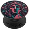 Cybernetic Computer Hacker Tech Designs Circuito Elettronico Viso Pop Art PopSockets PopGrip Adesivo