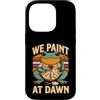 Frog Painter Paint Painting Custodia per iPhone 14 Pro Dipingiamo All'alba Rana Pittore