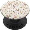 Cozy Countryside Farm Life Design Studio Ferro di Cavallo Cactus Corda Deserto Piume Occidentali Acquerello PopSockets PopGrip Adesivo