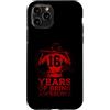 COOL BASEBALL DESIGNS AND OUTFITS Custodia per iPhone 11 Pro 16 ANNI DI BEING AWESOME BASEBALL 16. COMPLEANNO