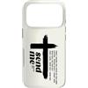 Isaiah 6 8 Christian Motivational Bible Custodia per iPhone 17 Pro Stampa a croce Christian Here am I Send me su fronte e retro
