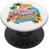 The Aqua Cottage Buum Spiaggia PopSockets PopGrip Adesivo