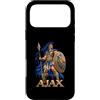Greek Ajax Spartan Warrior Mythology Spe Custodia per iPhone 17 Pro Max Ajax Eroe Greco Trojan Mitologia Scudo Lancia