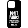 Sustainability & Data T-Shirts & Gifts Custodia per iPhone 15 Pro Max Analista di Sostenibilità