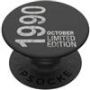 Birth Since Month Of October Retro Vinta Impressionante Ottobre 1990 Vintage 1990 Retro Estetica Dal 1990 PopSockets PopGrip Adesivo