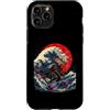 Sushi Techwear Tokyo Noodles Japanese St Custodia per iPhone 11 Pro Otaku Kawaii Anime Manga Samurai Ramen Y2K Cyberpunk Japan