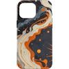 Groovy Bohemian Aesthetic Space Gifts Custodia per iPhone 16 Pro Max Cosmic Space, vortice, pianeti, arte retrò, boho, stravagante, groovy