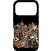 Funny Hunting Back To School Deer Huntin Custodia per iPhone 17 Pro Hunting Back To School - Zaino mimetico per studenti e cacciatori di cervi