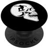 Miftees Skateboard Tees Skate Skull PopSockets PopGrip Adesivo