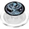 Rising Ice Phoenix Fenice del ghiaccio in aumento PopSockets PopGrip per MagSafe