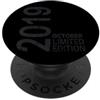 Birth Since Month Of October Retro Vinta Ottobre 2019 Impressionante 2019 Vintage 2019 Retro Edizione 2019 PopSockets PopGrip Adesivo