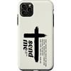 Isaiah 6 8 Christian Motivational Bible Custodia per iPhone 11 Pro Max Stampa a croce Christian Here am I Send me su fronte e retro