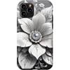 Floral Silver Flower Gifts Custodia per iPhone 11 Pro Bouquet Di Fiori Elegante Floreale