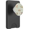 Cozy Countryside Farm Life Design Studio Longhorn - Stivali da sella in vitello, motivo: mucca PopSockets PopWallet per MagSafe