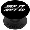 Watch TV Movies & Books on Radio Compute Dì che non è così | 90's Song Music Wee PopSockets PopGrip Adesivo