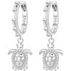 MISEFF Orecchini da donna in argento Sterling 925, motivo: panda, farfalla e stella marina, ipoallergenici, regalo di gioielli