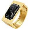 YBMYCM Braccialetti rigidi dorati con intarsio in acrilico, per donne, alla moda, larghi, grossi braccialetti martellati irregolari