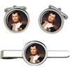 Giftshop UK Napoleone Bonaparte 1812 Gemelli E Fermacravatta Set
