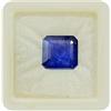 55Carat Zaffiro blu naturale di forma quadrata, calibrato, sfuso, sfaccettato, guarigione dei chakra, pietra portafortuna, astrologia, creazione di gioielli, 7 carati