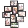 SONGMICS Set di 10 Cornici per Foto in PVC da Parete Collage a Incastro