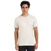 Calvin Klein Jeans Calvin Klein Uomo T-Shirt Maniche Corte Logo Tape Scollo Rotondo, Beige (Moonbeam), M