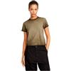 G-STAR Donna Overdyed Micro Boxy Top, Verde scuro (wild olive gd D26078-D756-C028), XL