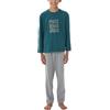 Schiesser Bambino Set Pigiama Lungo Senza Polsini 100% Cotone - Taglia 98 a 176