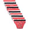 Amazon Essentials Slip in Jersey di Cotone Bambini e Ragazzi, Confezione da 10