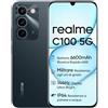 realme C100 5G Smartphone, 4GB+128GB, Display LCD 144Hz 6,5", Batteria 6600mAh, Fotocamera 50MP IA, IP64, Ricarica Rapida 45W, Dual SIM, AI Boost, Verde (Senza Adattatore)