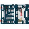 BOSCH Set misto di foratura e guida, 91 pezzi, MS4091