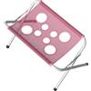 GINGER TECH Grooming Pet Bath Stand, Pet Grooming Amaca (rosa) | Stazione di toelettatura con tubo di ferro, rete traspirante, 8 fori per gatti e cani di piccola taglia Cura del bagno