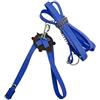 Generic Guinzaglio per tartarughe, resistente, per interni ed esterni, comodo accessorio per rettili con design robusto (blu, 20 cm)