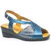Cinzia Soft Sandali Donna IO17109C Pelle Beige o Blu Calzature Casual