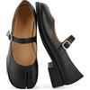 VOZTOLLS Tabi Mary Jane - Stivali da Donna con Fibbia, Piatti, Comodi, Casual, Chic, per Feste, Scuola, Lavoro