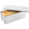 NAMYEUT Stampo per Pane in Cassetta Rettangolare con Coperchio, 1000 g | NAMYEUT, Alluminio Antiaderente 34 x 13,5 x 12 cm, Fori Ventilati, Cottura Uniforme, per Toast, Plumcake e Pasticceria