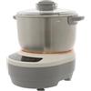 HazLope Impastatrice con temperatura costante, macchina automatica in acciaio inox 7 l, motore in rame 250 W, fermentazione 45 °C, tempo di impasto, 1 - 40 minuti, tempo di riposo, coperchio di osservazione