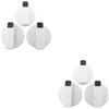 SHINEOFI 2 Set Manopola Dello Scaldabagno Gas Riscaldatore Acqua Accessori Per Scaldabagni Manopola Scaldabagno Manopola Di Controllo Knobs Di Cucina Universale Plastica 3 Pezzi*2