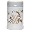 Zojirushi SW-EAE50KTWA - Barattolo per alimenti in acciaio inox, 47 ml, collezione Hello Kitty, colore: Bianco