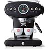 illy 60455 X1 Anniversary ESE & Ground, Macchina da caffè a Cialde ESE e Caffe Macinato, Colore Nero