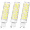 Generic Lampadina LED G9 per Lampadari, 15W 1500 lm, 4500K/6500K, Non Dimmabile(Cool white 6500K,3 Pack)