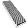 Trade-Shop Filtro ai carboni attivi di ricambio 430 x 130 x 50 mm, compatibile con Bora PUXU, M/S/X PURE cappa aspirante sostituisce PUAKF, PUAKF-001