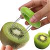 Enyolidimk 1Pc Colore Casuale Cucina Peeler Frutta Kiwi Cutter Dispositivo di Taglio Ditch Core Twister Affettatrice, Pelapatate Frutta e Affettatrice