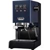Gaggia Classic E24 Evo Pro - Macchina per caffè espresso manuale, con caldaia in ottone e elettrovalvola, colore: blu classico