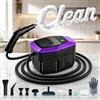 Senprity Pulitore a Vapore 2500W — Riscaldamento in 10s Vapore Igienizzante a 145°C Pulitore Vapore Casa con 3 Velocità Serbatoio da 1800ml e 11 Accessori Cavo di Alimentazione da 3m per Auto Bagno Divano